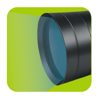 PROUV 100/200 UV-A lenses detail