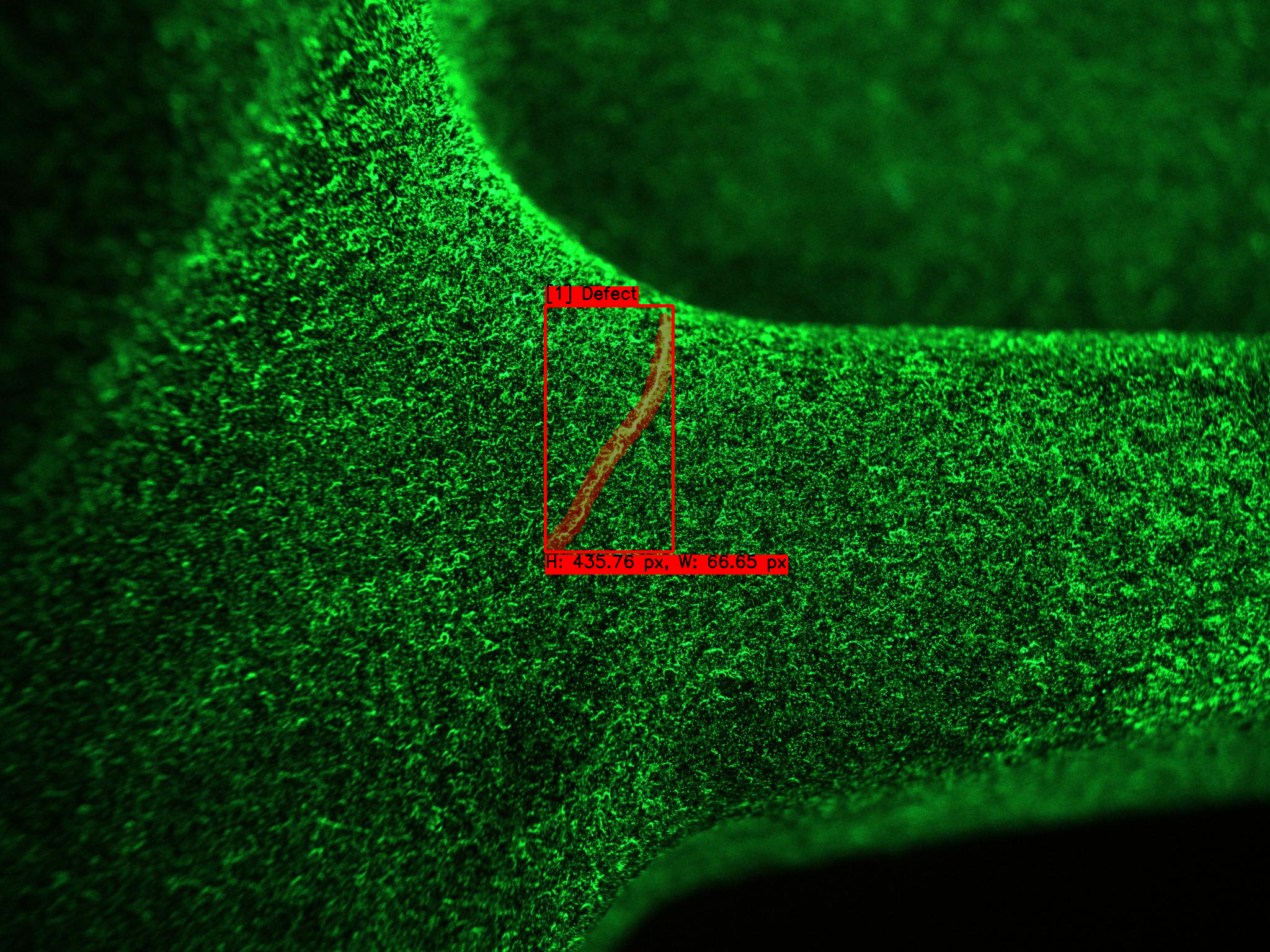 Rough Industrial Connecting Rod Defect Detection via iEagleAI
