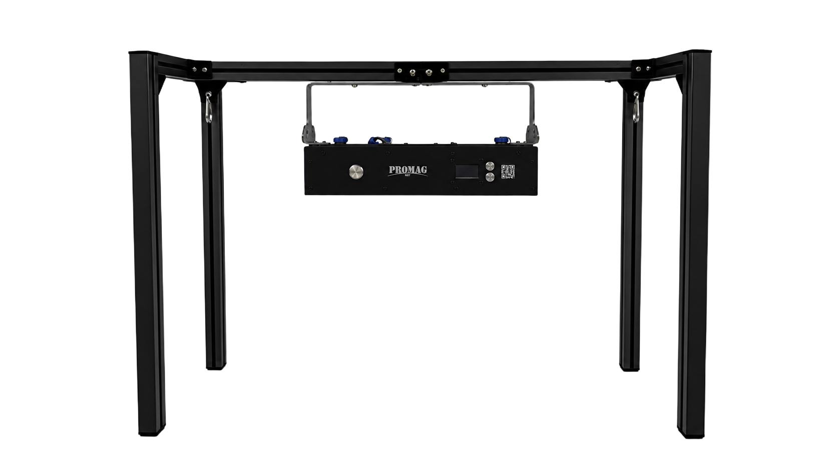 PROMAG ALPHA II overhead UV-A lamp in industrial inspection booth