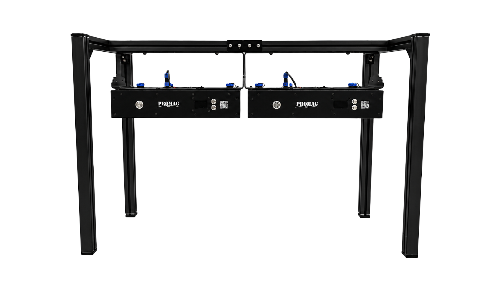 PROMAG ALPHA II overhead UV-A lamp in industrial inspection booth