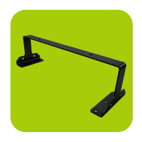 PROMAG ALPHA II optional mounting yoke
