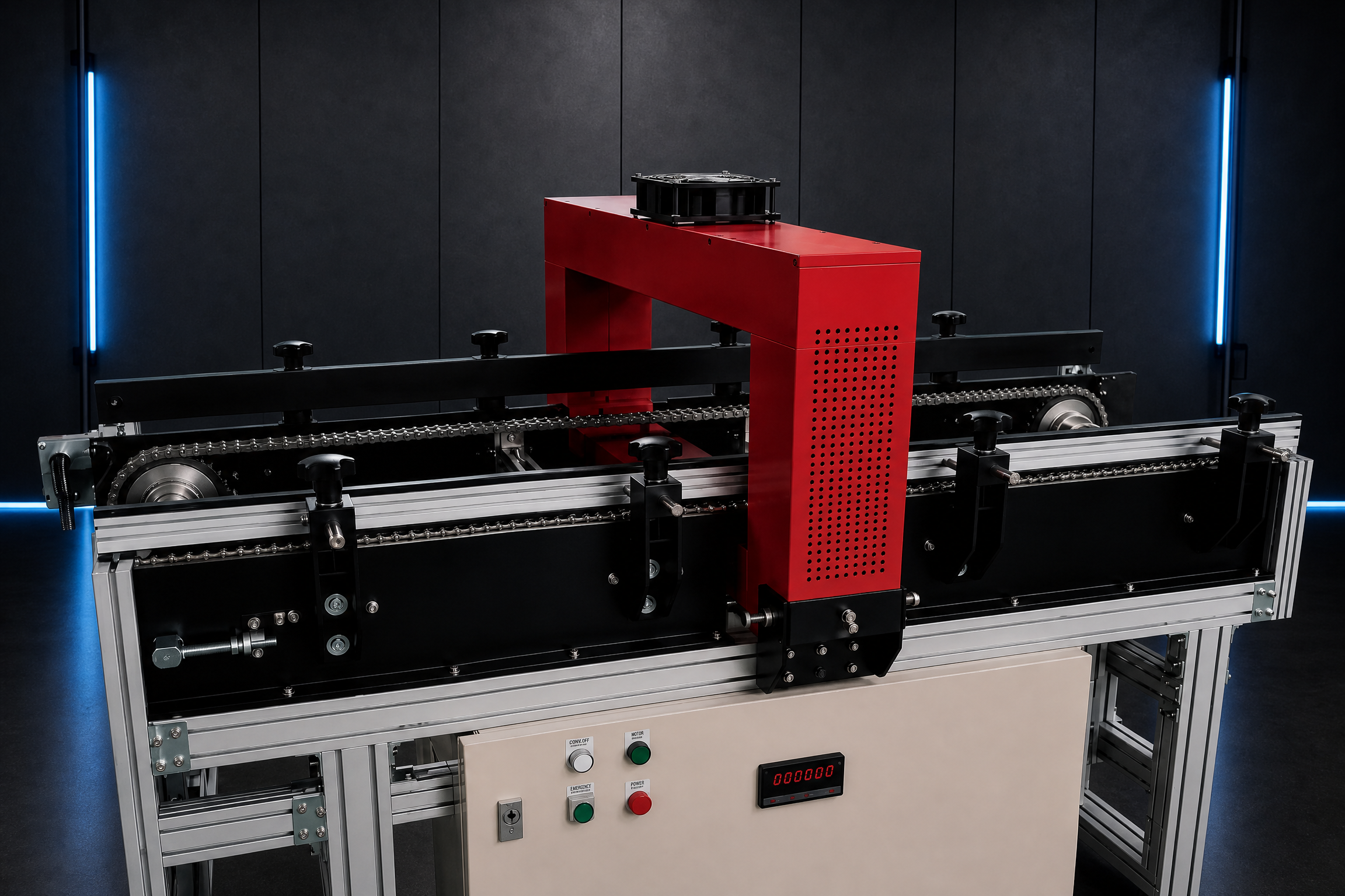 PROMAG Tunnel Demagnetizer