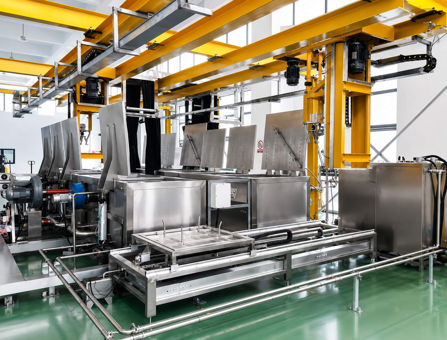 Fully-Automated Crane System