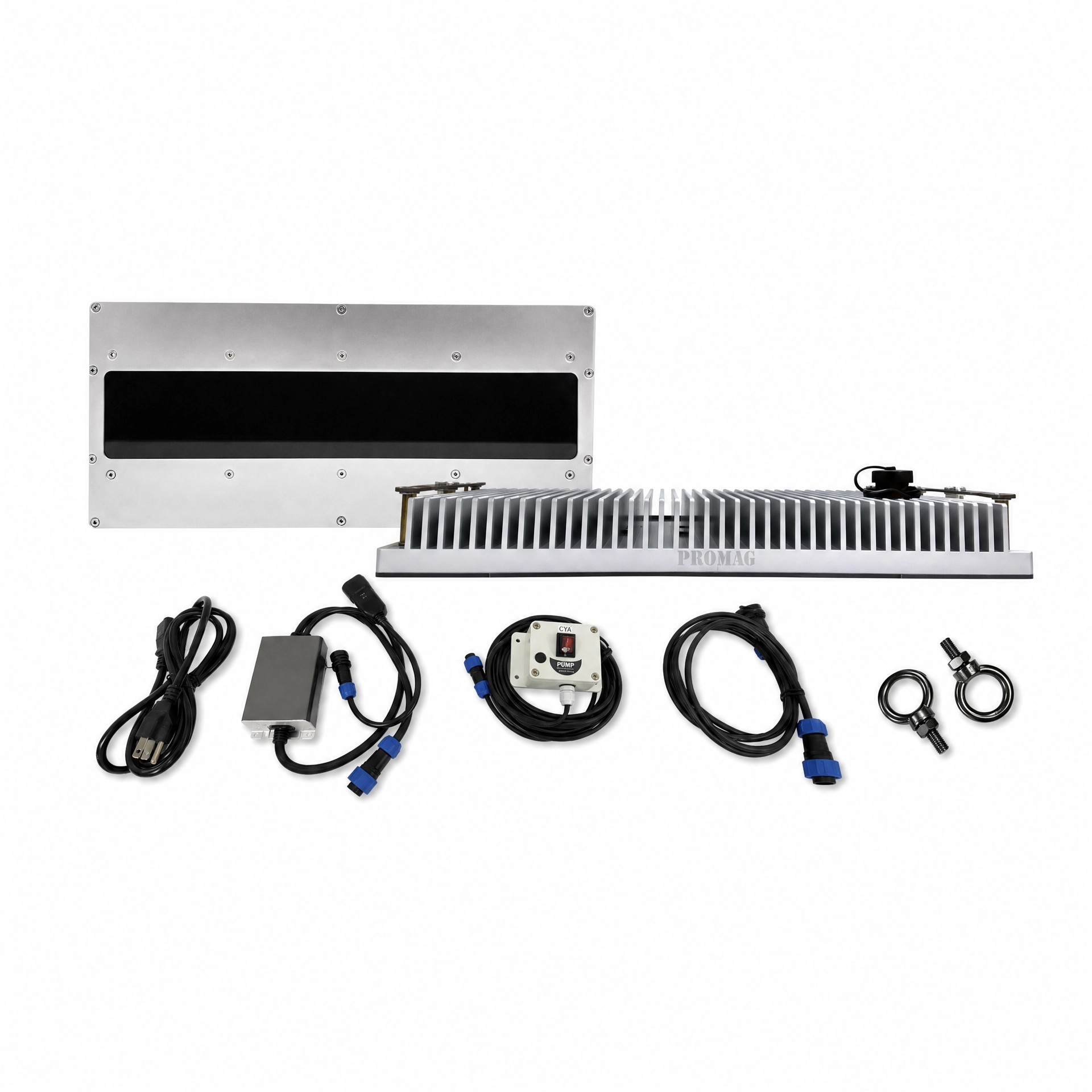 PROMAG HANSA standard set — overhead lamp, ring hooks, controller and cords