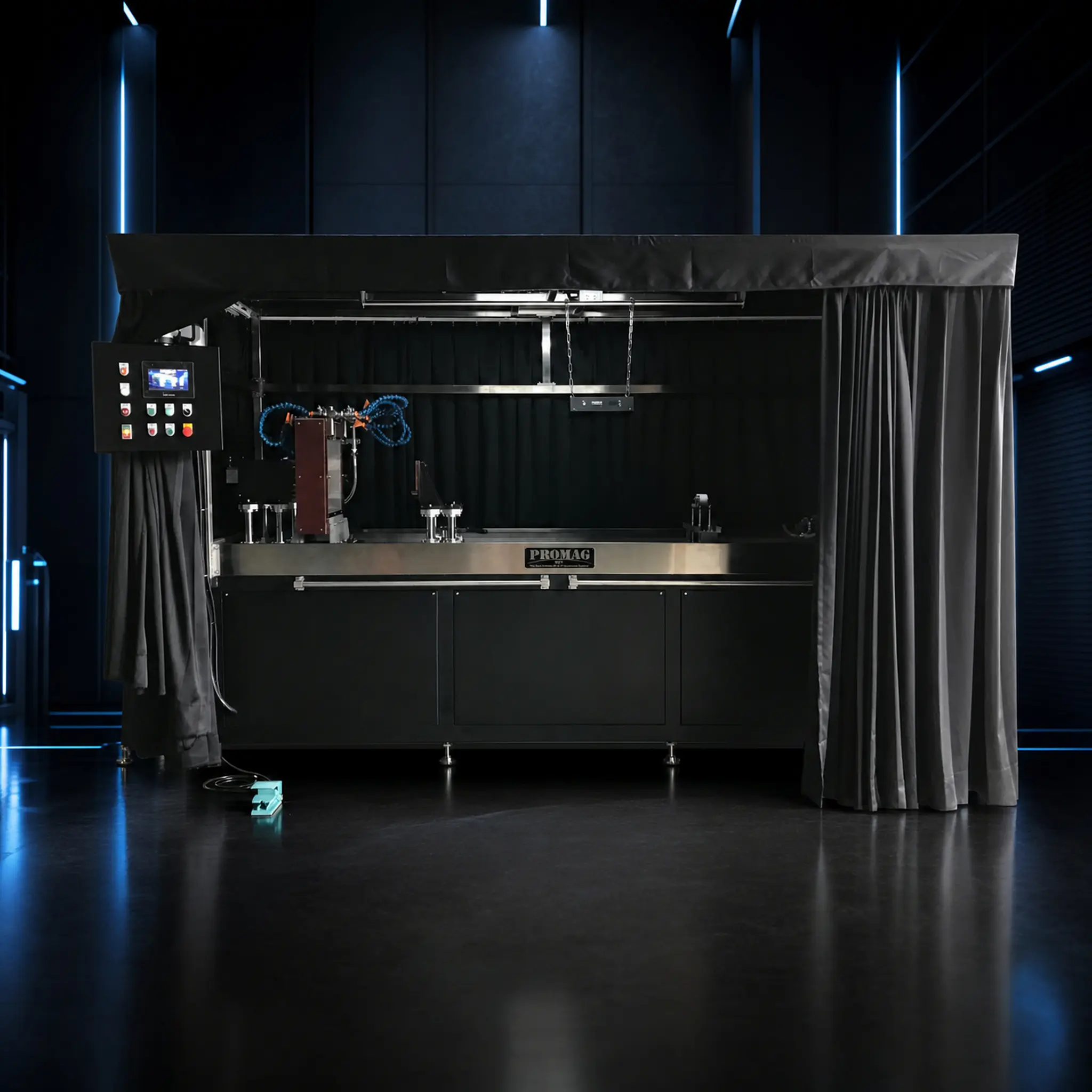 PROMAG APEX stationary wet bench for magnetic particle inspection