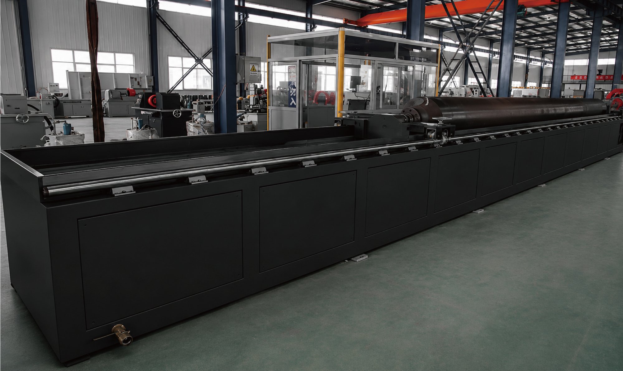 PROMAG long-bed PAUT scanning system for gas cylinder wall inspection