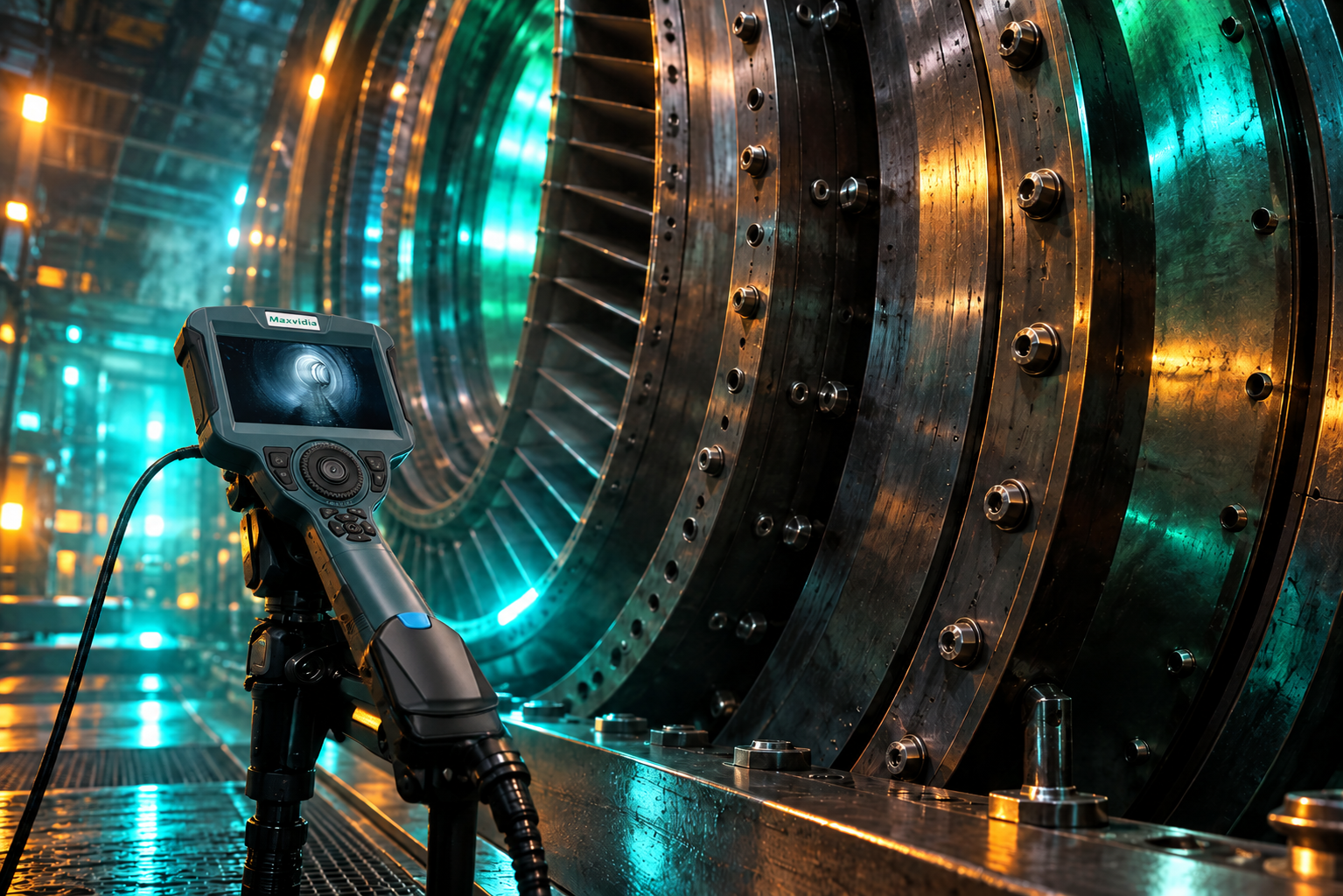 Aerospace turbine blade FPI inspection
