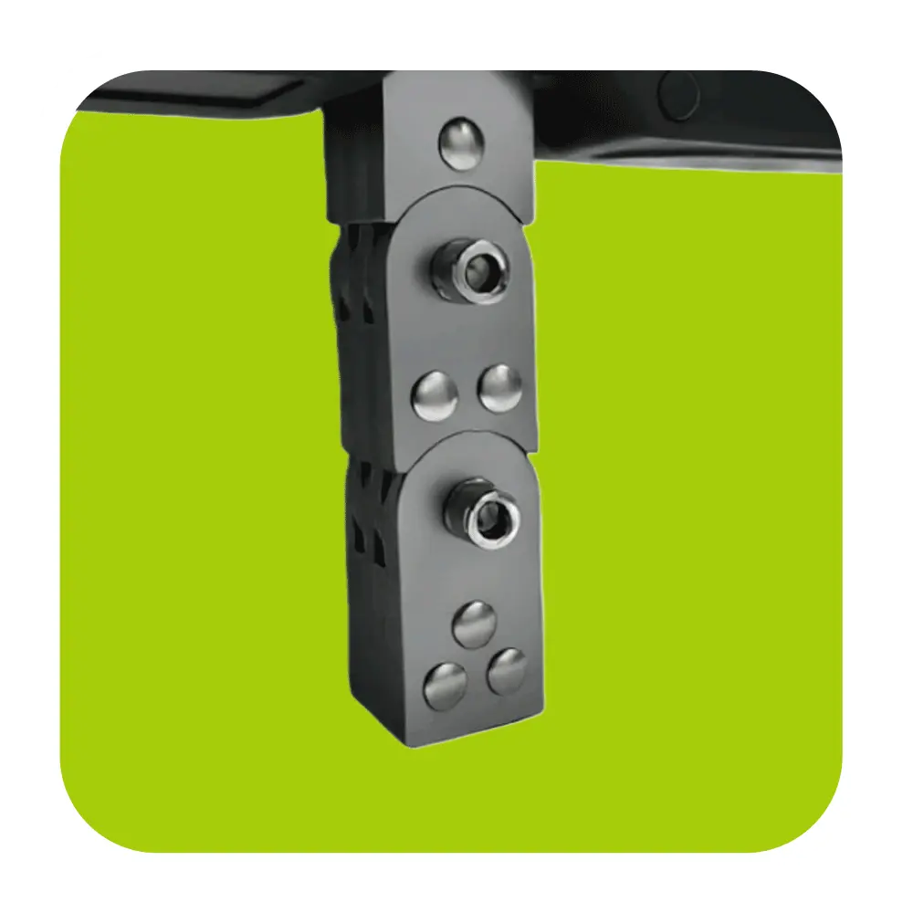 AD-3 adjustable leg spacing detail